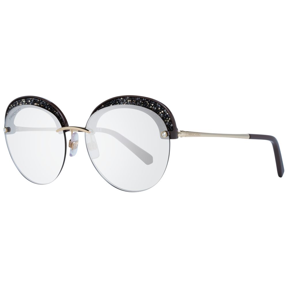 Swarovski Goldene Metall- & Kunststoff-Sonnenbrille
