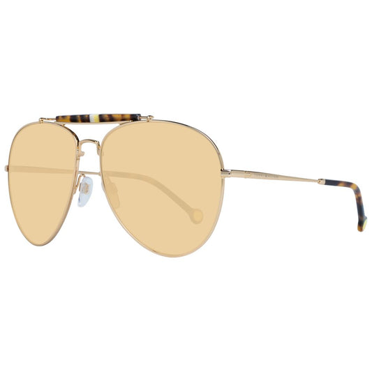 Tommy Hilfiger Goldene Metall-Sonnenbrille