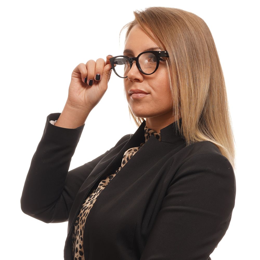 Valentino Schwarze Kunststoff-Brille (Gestelle)