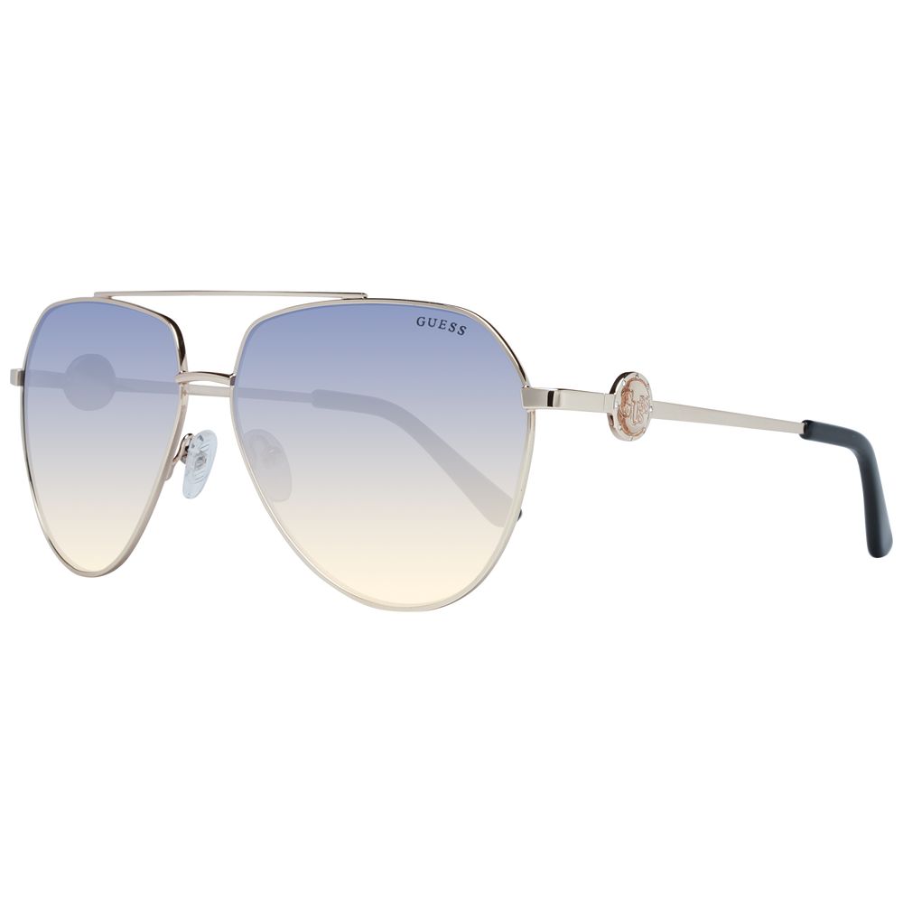 Guess Goldene Sonnenbrille aus Metall