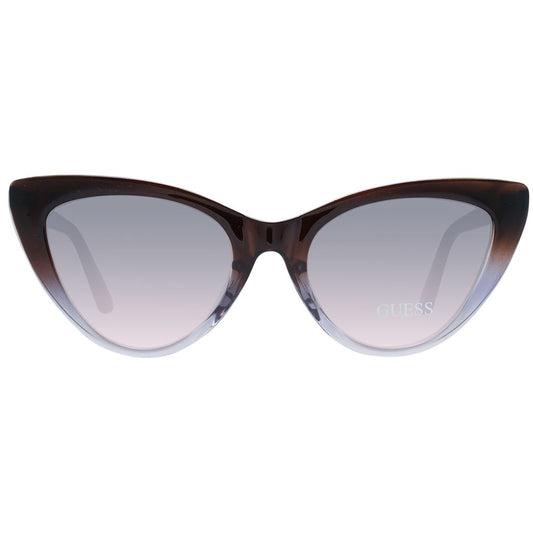 Guess Braune Kunststoff-Sonnenbrille