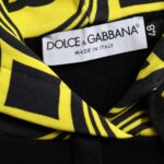 Dolce & Gabbana Schwarzes Logo-Sweatshirt aus Baumwolle mit Kapuze Pullover
