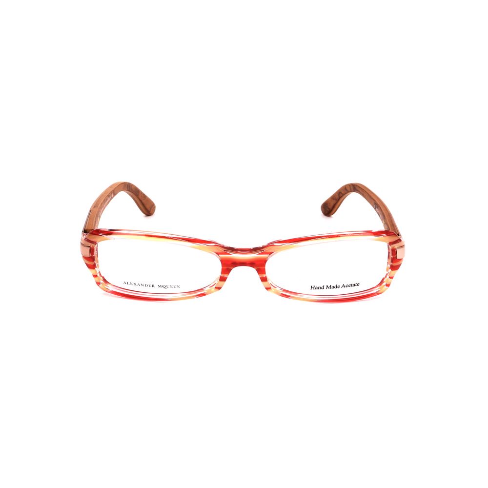 Alexander McQueen Rote Acetat-Brillen (Gestelle)