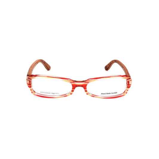 Alexander McQueen Rote Acetat-Brillen (Gestelle)