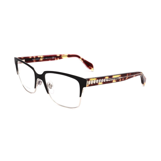 Alexander McQueen Bicolor-Metallbrille (Rahmen)