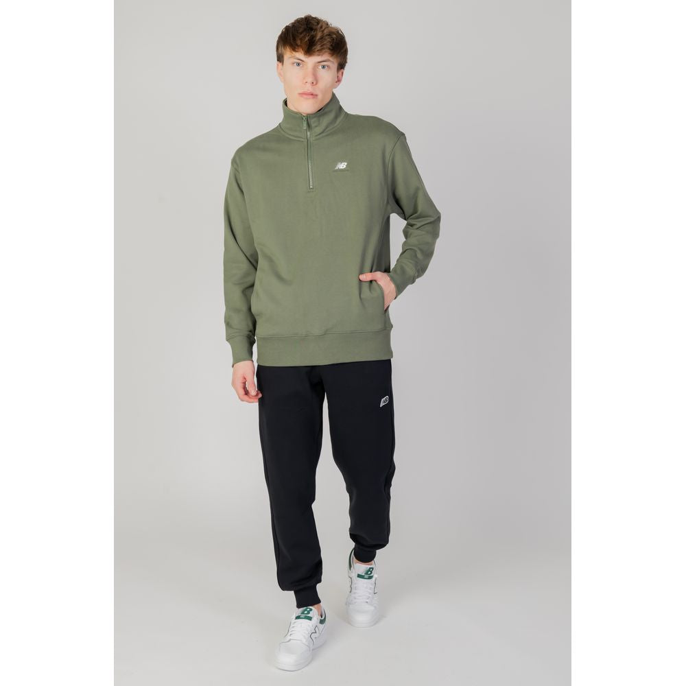 New Balance Grünes Baumwoll-Sweatshirt