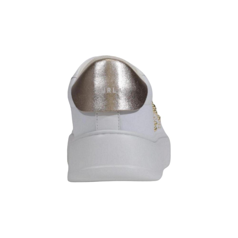 Furla Weiße Polyethylen-Sneakers mit niedrigem Schaft