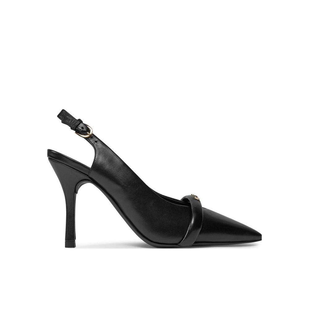 Furla Schwarze Leder-Pumps