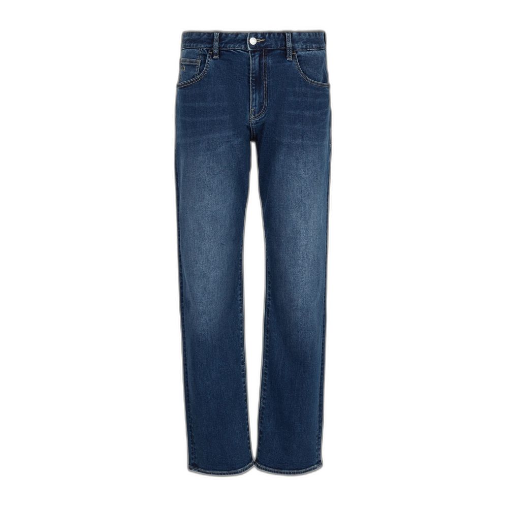 Armani Exchange Schmale Jeans aus Baumwolle in Blau