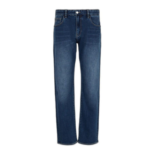 Armani Exchange Schmale Jeans aus Baumwolle in Blau