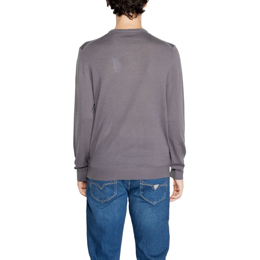 Armani Exchange Grauer Woll-Sweatshirt