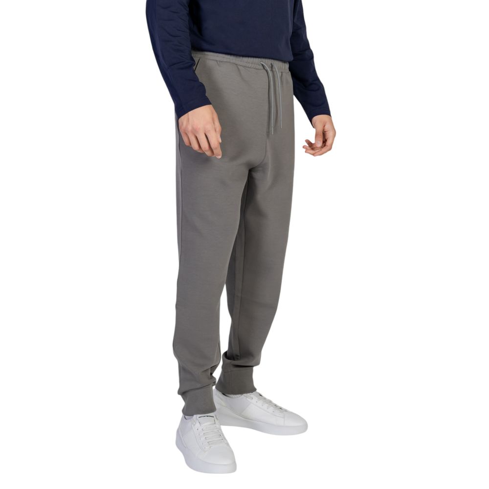 Hugo Boss Graue Baumwoll-Jogginghose (Trainingshose)