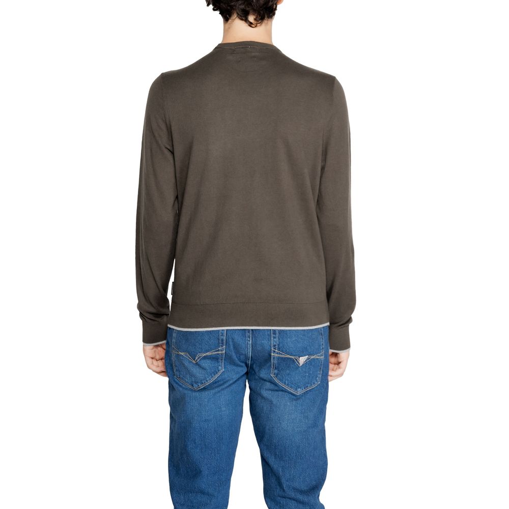 Armani Exchange Grüner Baumwoll-Sweatshirt