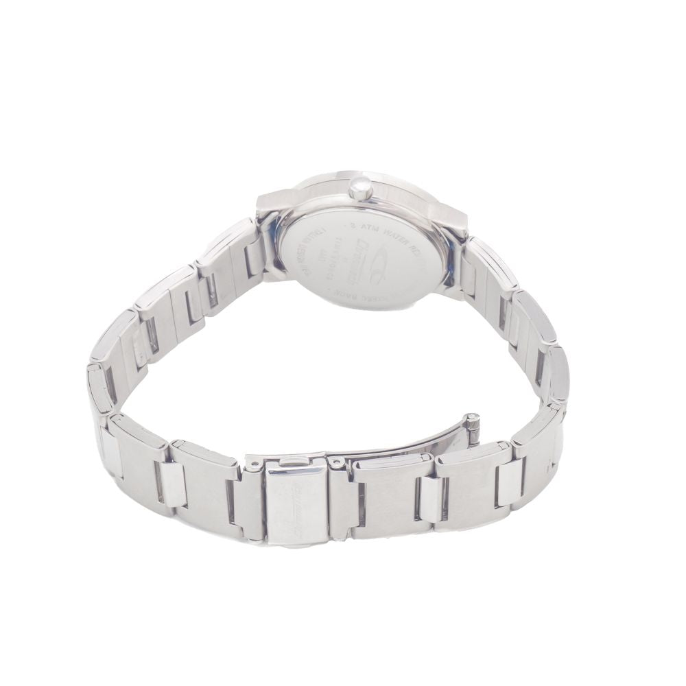 Chronotech Elegante Edelstahl-Armbanduhr in Grau