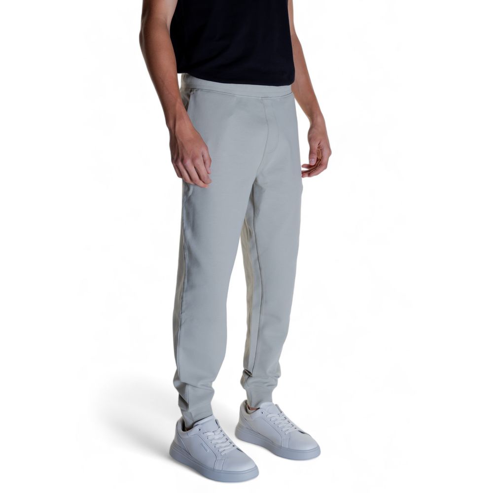 Calvin Klein Graue Baumwoll-Jogginghose (Trainingshose)