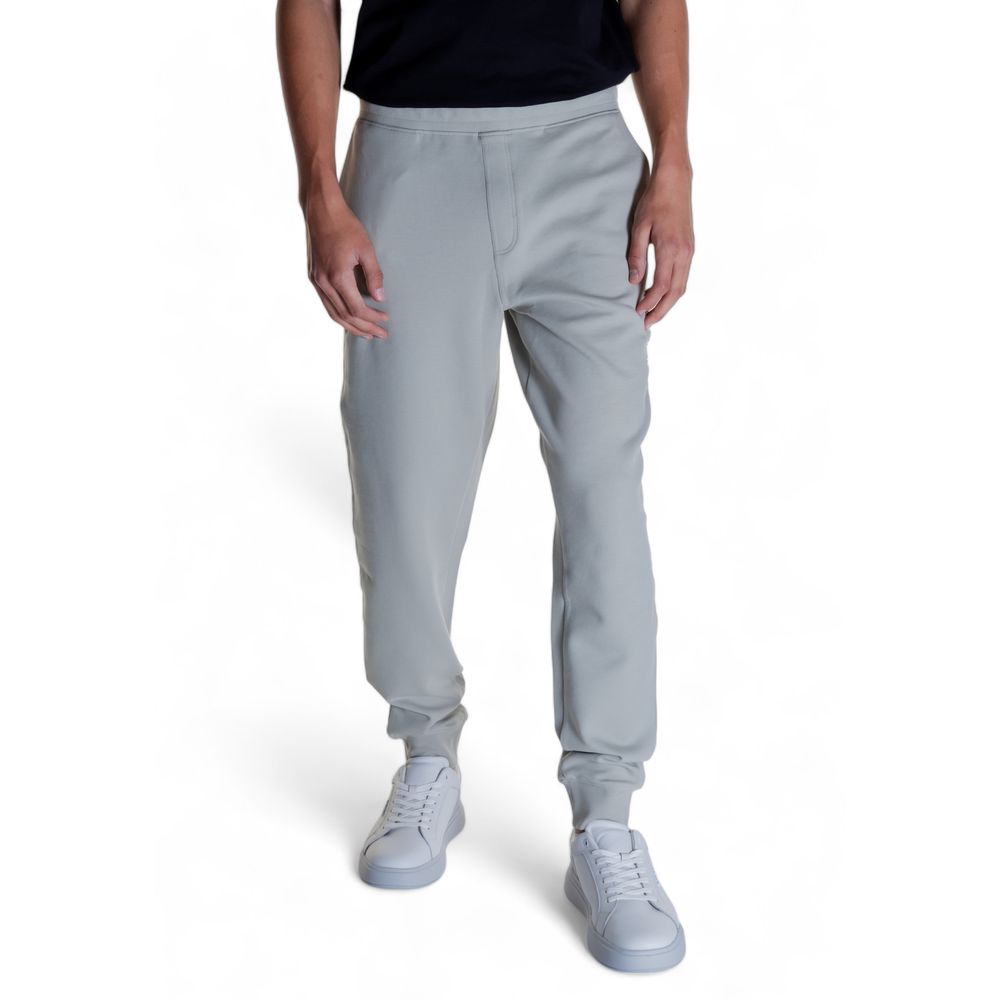 Calvin Klein Graue Baumwoll-Jogginghose (Trainingshose)