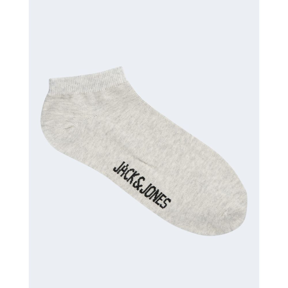 Jack Jones Graue Baumwollsocken