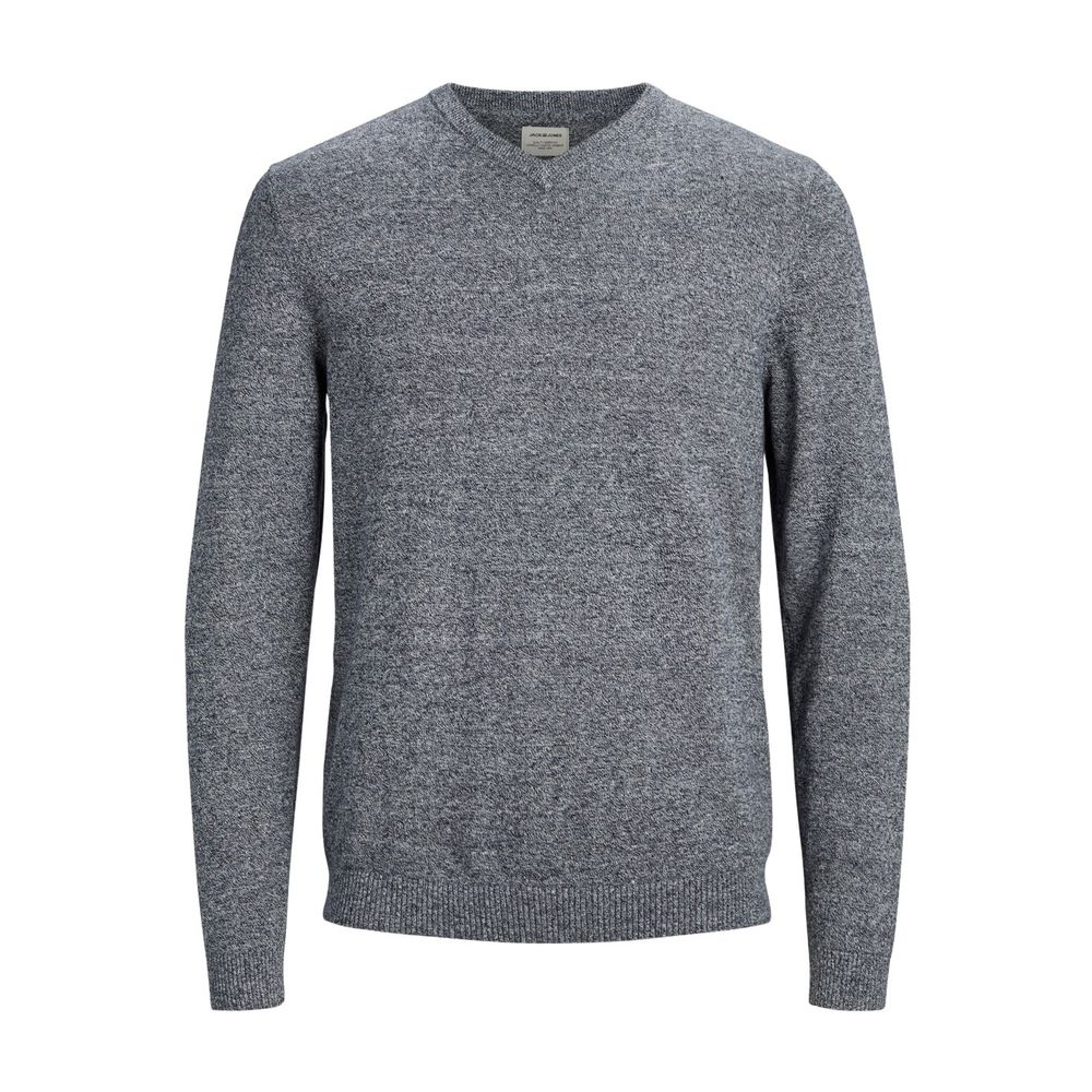 Jack Jones Blauer Baumwollpullover