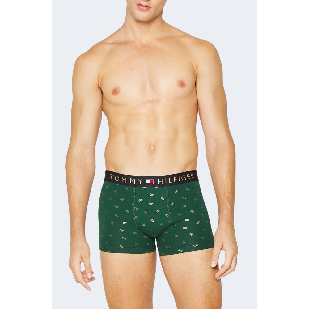 Tommy Hilfiger Grüne Baumwoll-Boxershorts