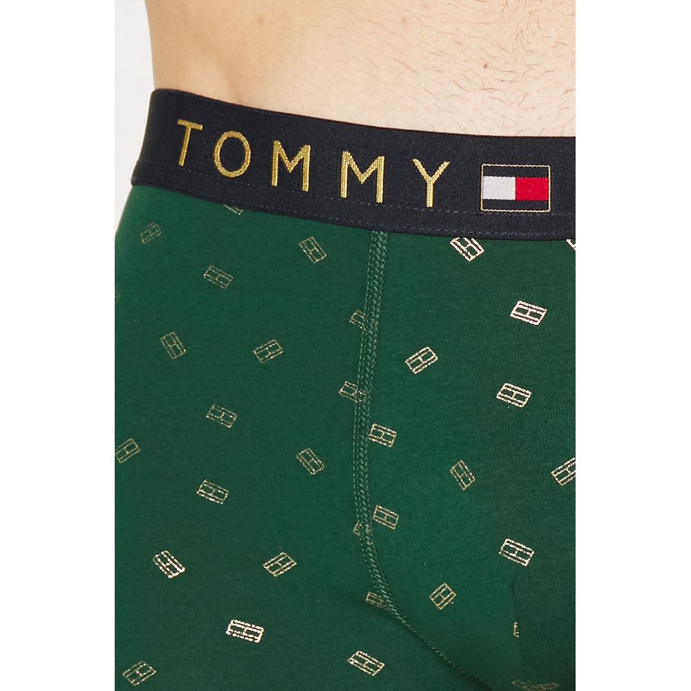 Tommy Hilfiger Grüne Baumwoll-Boxershorts