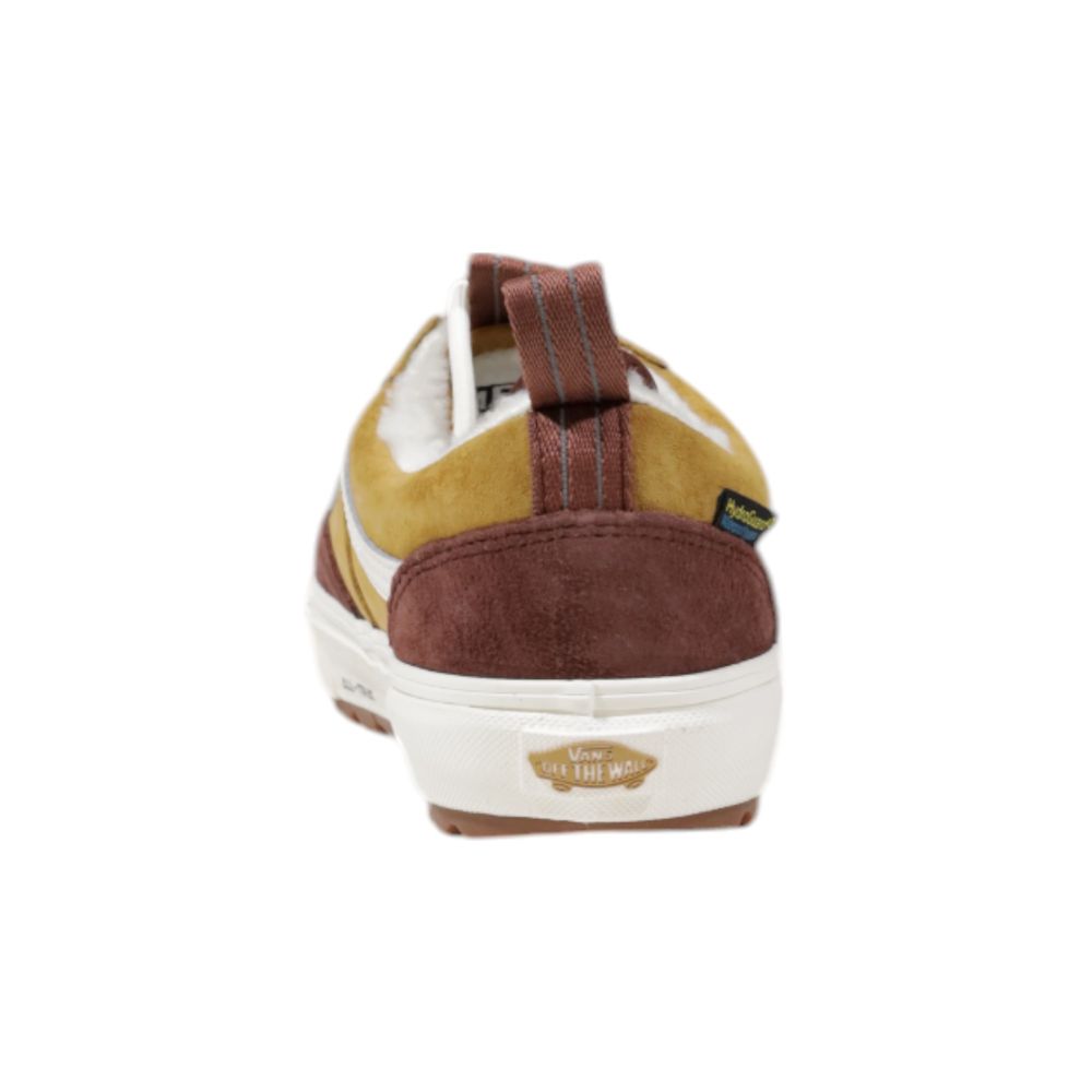 Vans Beigefarbene Leder-Sneaker