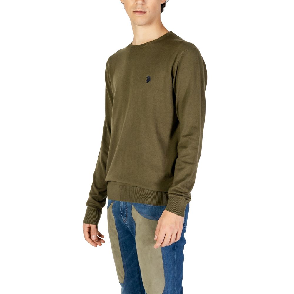 U.S. POLO ASSN. Grüner Baumwoll-Sweatshirt