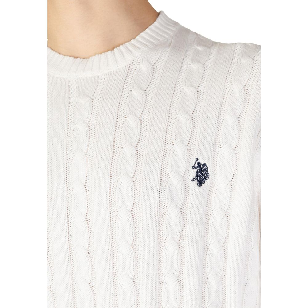U.S. POLO ASSN. Baumwoll-Sweatshirt in Weiß