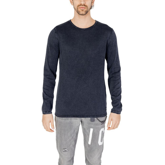 Jack Jones Baumwoll-Sweatshirt in Blau