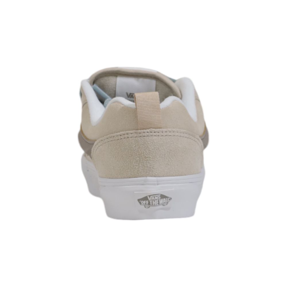 Vans Beigefarbene Leder-Sneaker