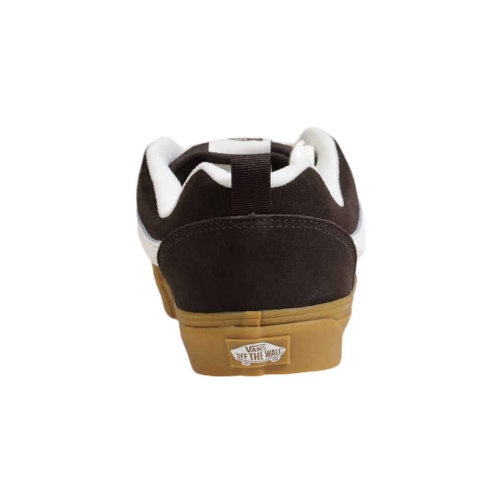 Vans Braune Wildleder-Sneaker mit niedrigem Schaft