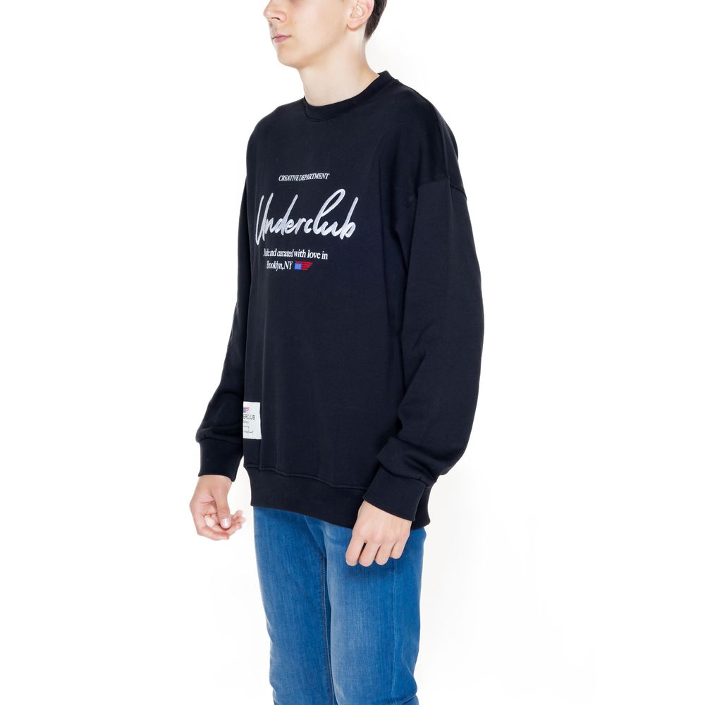Underclub Schwarzes Baumwoll-Sweatshirt