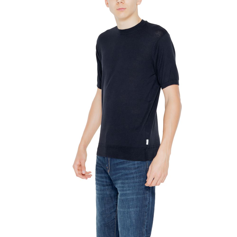 Hamaki-Ho Schwarzer Baumwoll-Sweatshirt