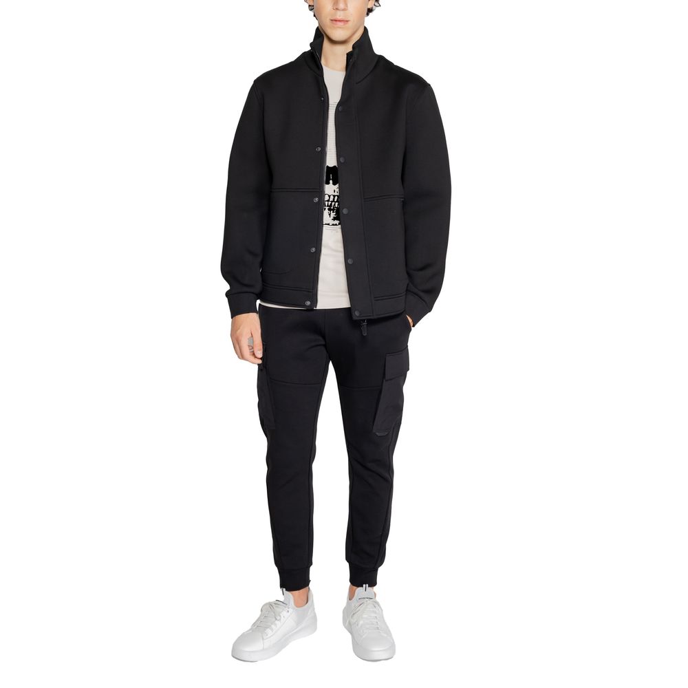 Antony Morato Schwarze Polyester-Langjacke