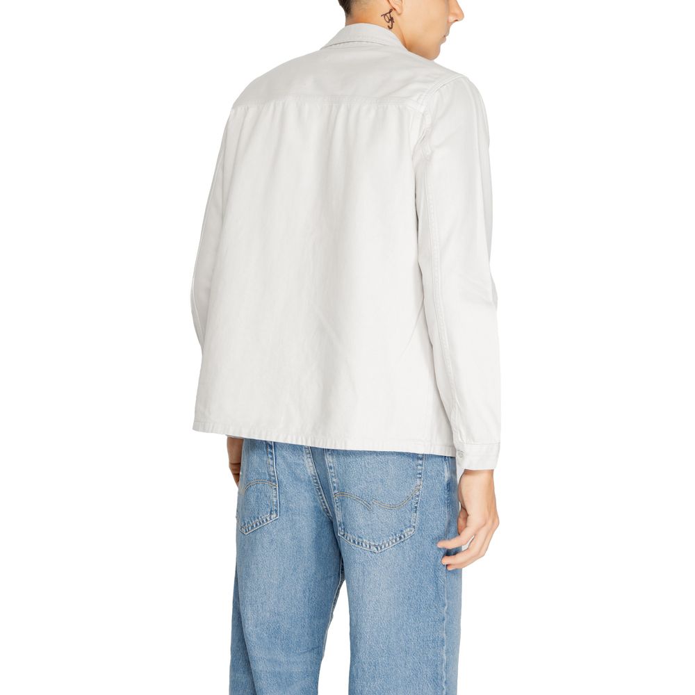 Antony Morato Graues Baumwollhemd