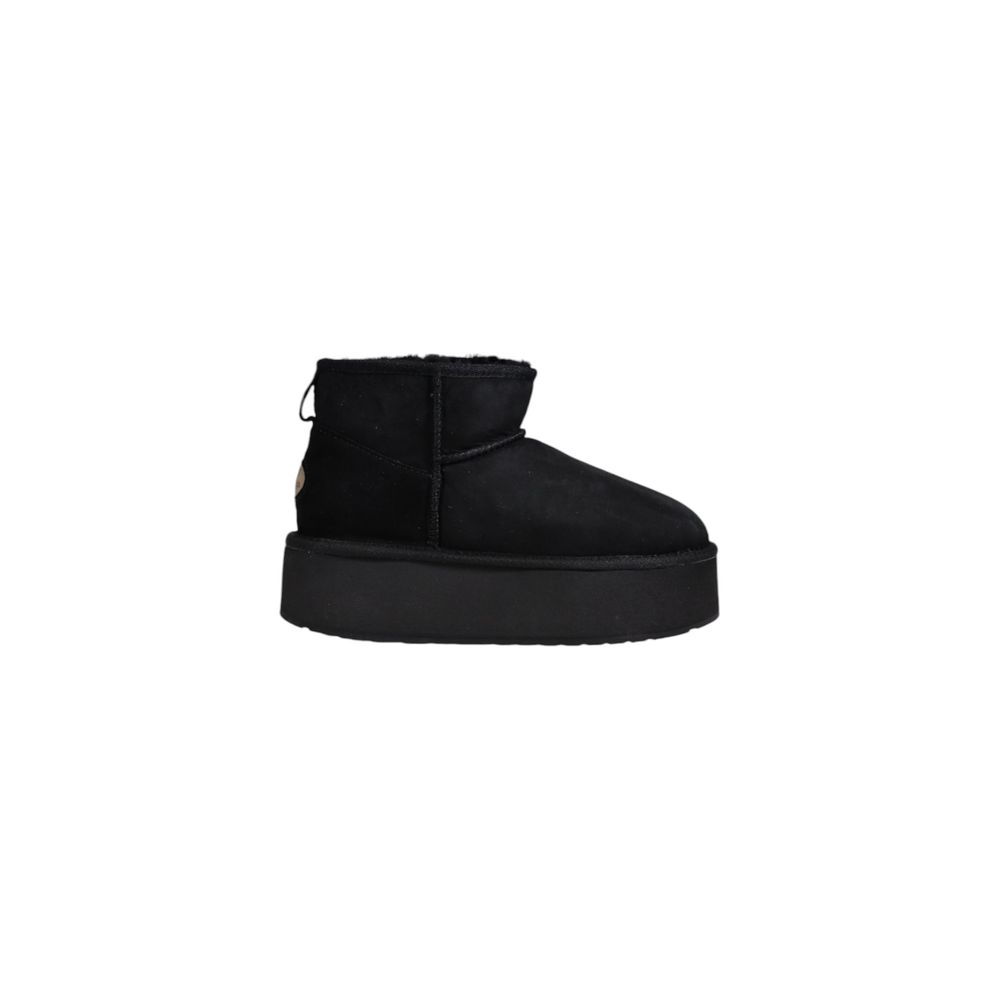 EMU Australia Schwarze Leder-Ankle-Boots