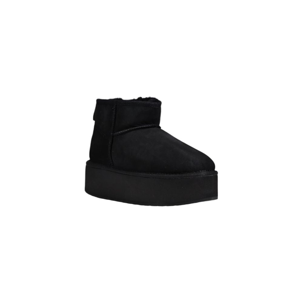 EMU Australia Schwarze Leder-Ankle-Boots