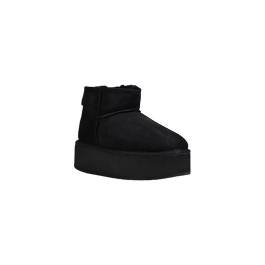EMU Australia Schwarze Leder-Ankle-Boots