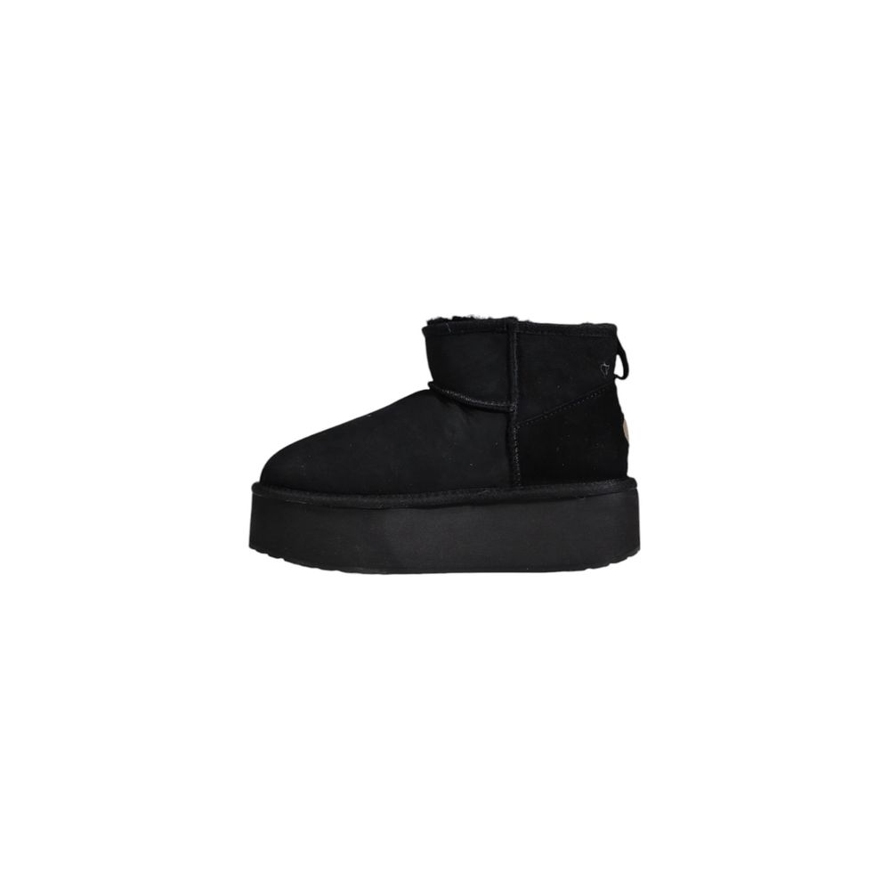 EMU Australia Schwarze Leder-Ankle-Boots