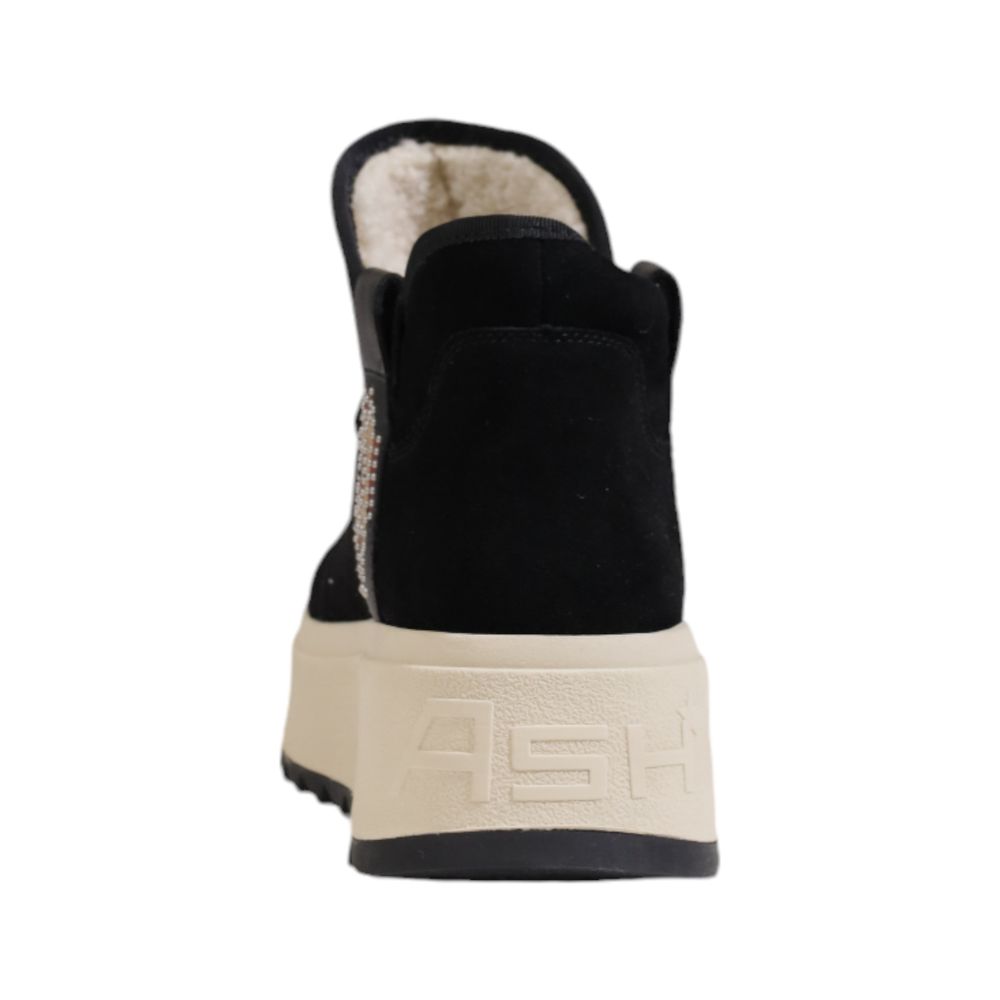 ASH Schwarze Wildleder-Ankle-Boots