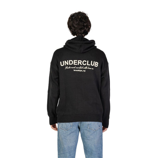 Underclub Schwarzer Baumwoll-Sweatshirt