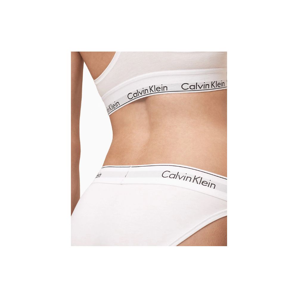 Calvin Klein Underwear Weiße Baumwoll-Unterhose