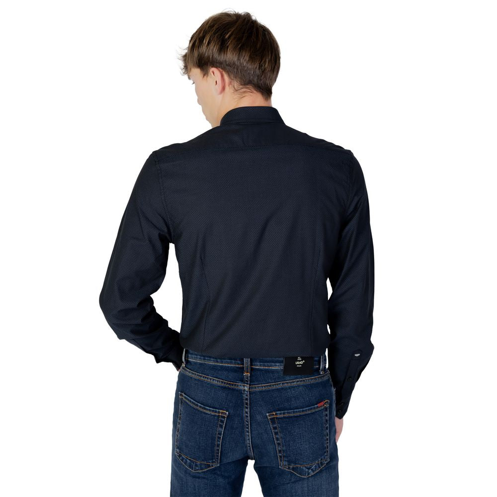 Antony Morato Baumwollhemd in Blau