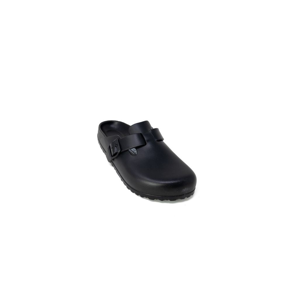 Birkenstock Schwarze Kunststoff-Clogs