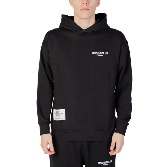 Underclub Schwarzer Baumwoll-Hoodie
