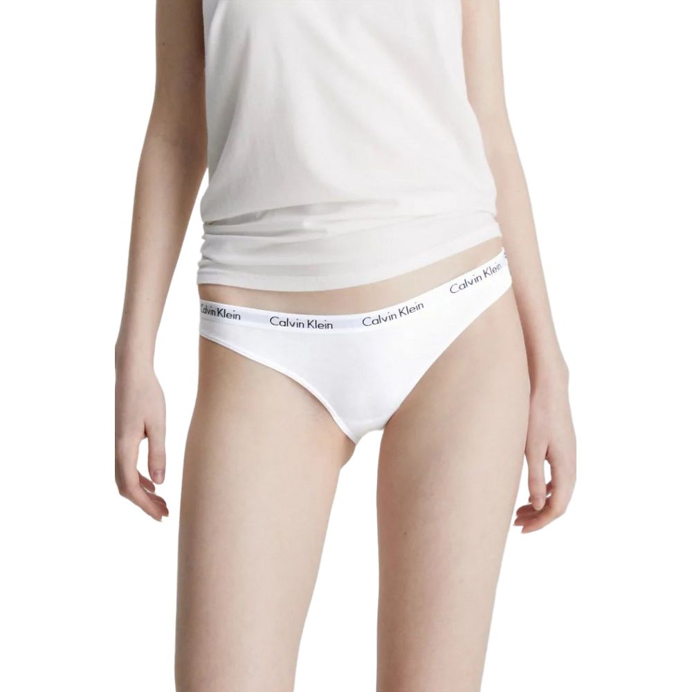 Calvin Klein Underwear Weiße Baumwoll-Unterhose