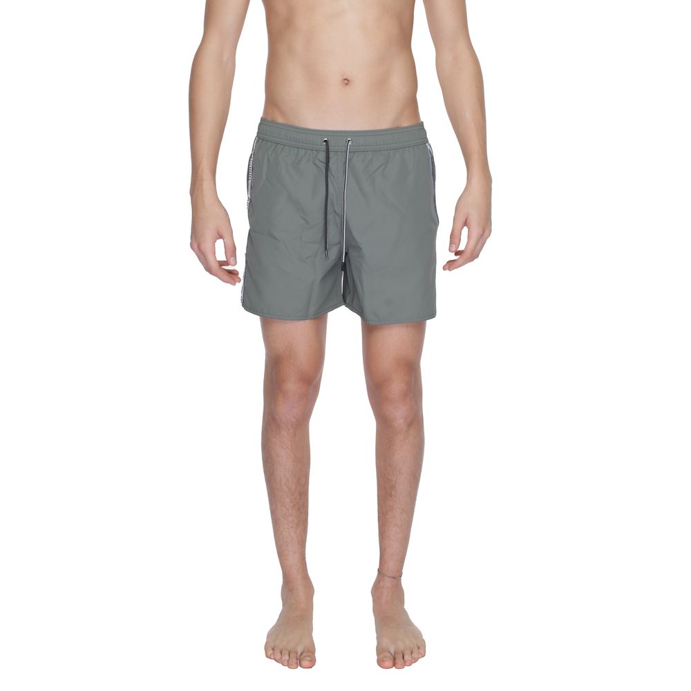 Emporio Armani Underwear Badehose aus Polyester in Grün