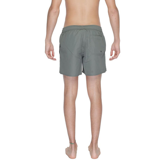 Emporio Armani Underwear Badehose aus Polyester in Grün