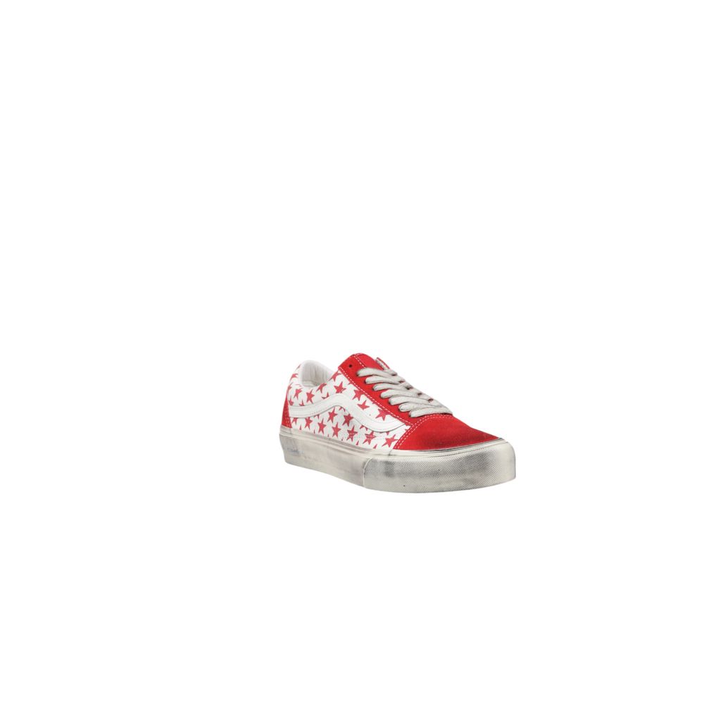 Vans Rote Wildleder-Sneaker Low-Top