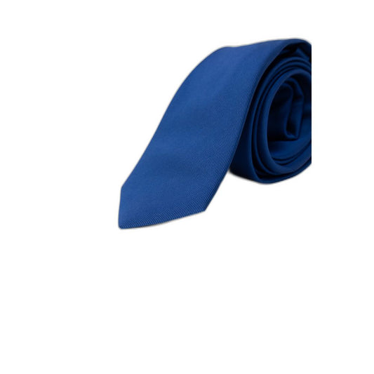 Antony Morato Blaue Seidenkrawatten und formelles Accessoire