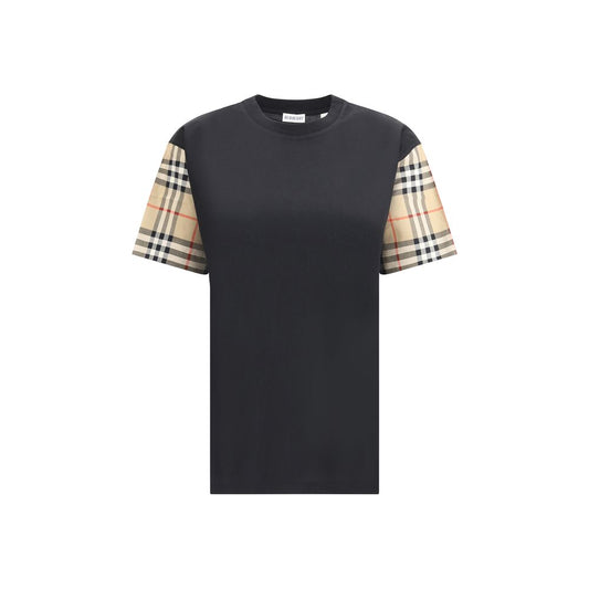 Burberry Schwarzes Baumwoll-T-Shirt
